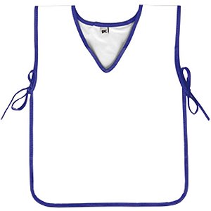 Avental Escolar Liso Azul 39X76CM