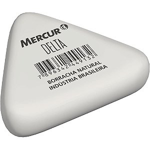 Borracha Branca Delta Triangular Branca POTE-18