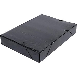 Pasta Polionda Oficio 55MM Preta Novaonda PCT.C/10