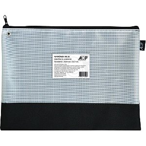 Pasta Malote NYLON C/ZIPER 26X34,5CM PT PCT.C/05