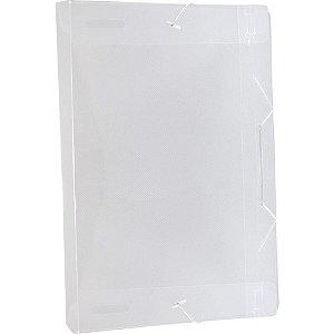 Pasta ABA Elastica Plastica Oficio 30 MM Cristal PCT.C/10