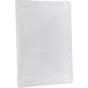 Pasta ABA Elastica Plastica Oficio 20 MM Cristal PCT.C/10