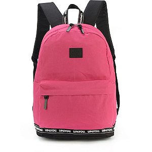 Mochila UP4YOU G PINK C/PRETO