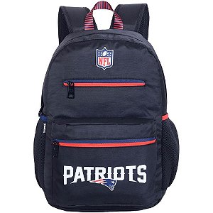 Mochila Patriots NFL Preta MD
