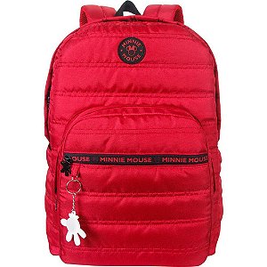 Mochila Minnie Teen T01 Vermelha MD