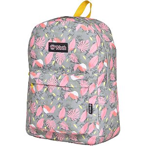 Mochila Juvenil Folhas Sortido