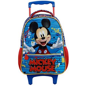 Mochila Infantil com Rodinha Mickey Y