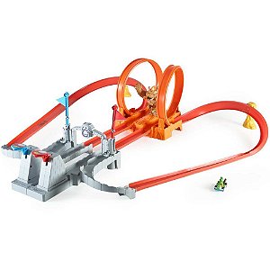 Hot Wheels Mario KART Mario KART Pista Castel Bowser
