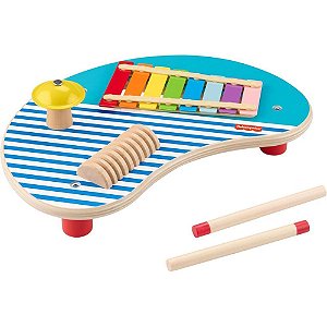 Fisher Price Wood Mesa Musical C/INSTRUMENT 3EM1
