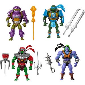 Boneco e Personagem Motu Turtles OF Grayskull Sortido
