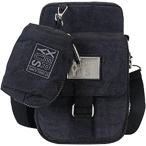 Bolsa Feminina BAG TRENDY 03 Preta Lateral