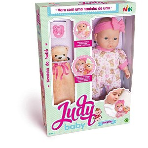 Boneca JUDY BABY Naninha 34CM