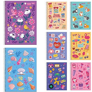 Caderno 15X1 Capa Dura CLIFF Feminino 240FLS. PCT.C/02