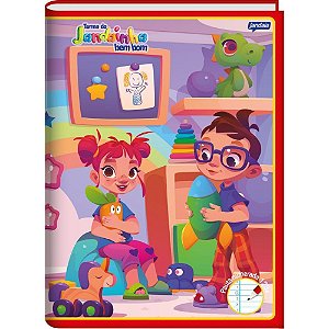 Caderno Brochurao Capa Dura Jandainha BEM BOM Vermelho 80F PCT.C/05