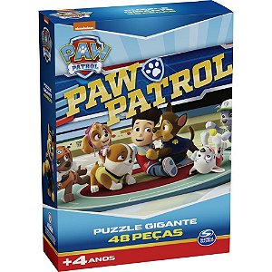 QUEBRA-CABECA Cartonado Patrulha Canina Gigante 48PCS