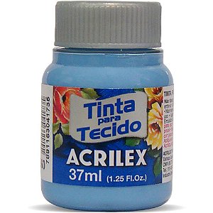 Tinta para Tecido Fosca 37ML Azul Caribe Duzia