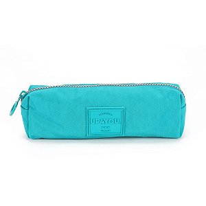 Estojo Simples Tecido UP4YOU Crinkle Verde