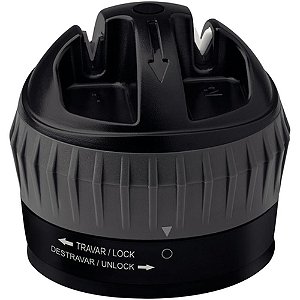 Utensilio Domestico Afiador de Facas Profio Preto