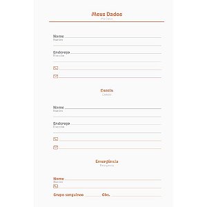 Agenda Permanente STIFF Escolar CD 96FLS 134X200 PCT.C/04