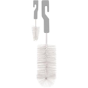 Amamentacao Escova P/MAMADEIRA e Bico CINZ Blister