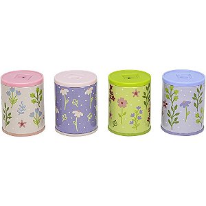 Apontador com Deposito Decor. Sophia Martins 4 Cores DP.C/12