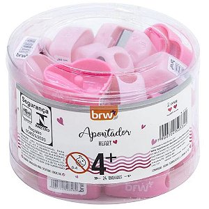 Apontador sem Deposito Coracao S2 Sortido POTE-24