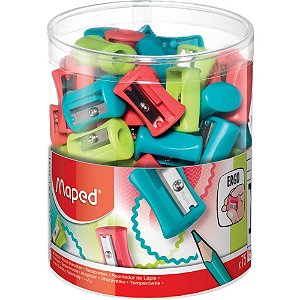 Apontador sem Deposito Vivo Plastico Pequeno 1FURO POTE-75