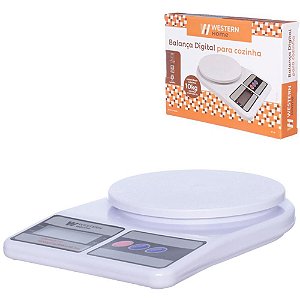 Balanca de Cozinha Digital ATE 10KG Branca