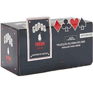 Baralho Pinguim Cartao Couche 305G. CX.C/12