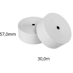 Bobina Calculadora 57MMX30M.1 Via S/TUBETE CX.C/30