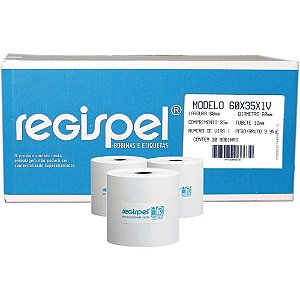 Bobina Calculadora 60MMX60MM 35M. 1 Via CX.C/30