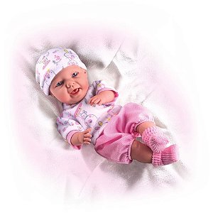 Boneca com Mecanismo Meu 1 Aninho SONS de Bebe 45CM