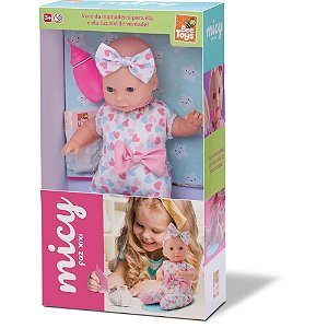 Boneca com Mecanismo MICY FAZ Xixi C/ACESSORIOS