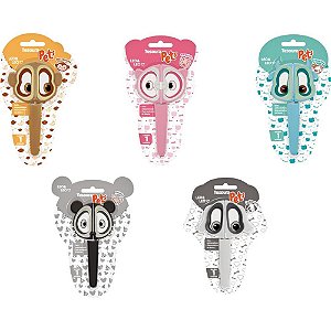 Tesoura Escolar Decorada PETS 5 Modelos CX.C/24