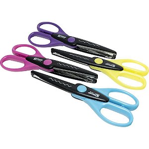 Tesoura Artesanal Decorativa ZIG ZAG G4408 Color POTE-12