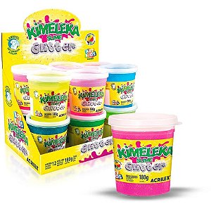 Slime Kimeleka Glitter 180G SORT. CX.C/12