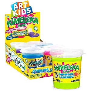 Slime Kimeleka Animais Oceano 180G CX.C/06