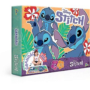 QUEBRA-CABECA Cartonado STITCH 120 Pecas Grandao