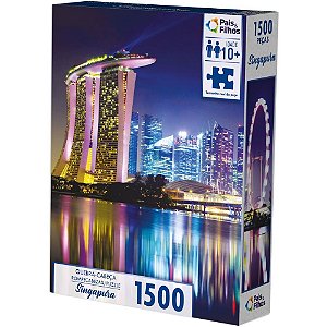QUEBRA-CABECA Cartonado Singapura 1500 Pecas