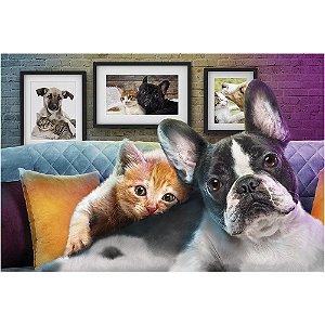 QUEBRA-CABECA Cartonado Melhores Amigos 200 Pecas