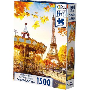 QUEBRA-CABECA Cartonado Carrosel de Paris 1500 Pecas