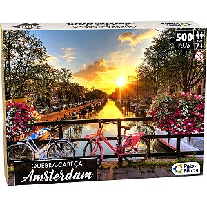 QUEBRA-CABECA Cartonado Amsterdam Premium 500PCS