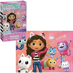 QUEBRA-CABECA Cartonado a Casa da GABBY 60PCS