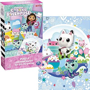 QUEBRA-CABECA Cartonado a Casa da GABBY 48PCS