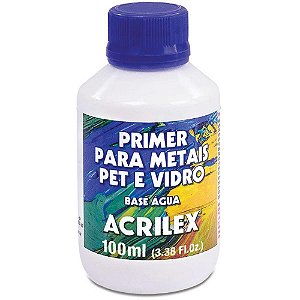 Produto para Artesanato Primer 3X1 MET/VIDR/PET 100ML PCT.C/06