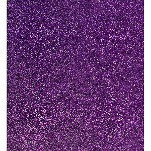 Placa em EVA 48X40CM Gliter Violeta 1,8MM PCT.C/10