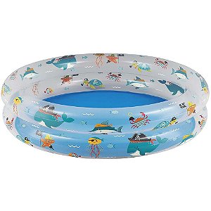 Piscina 90L RED. Estampa Fundo do MAR