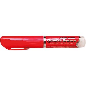 Pincel Quadro Branco QB550 Recarregavel Vermelho DP.C/10