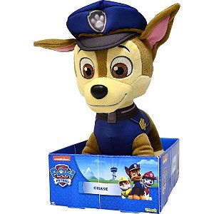Pelucia Patrulha Canina Chase 30CM
