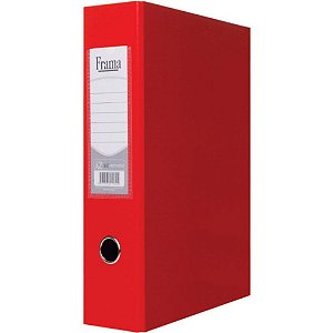 Pasta Registradora Oficio Larga Vermelha PCT.C/04